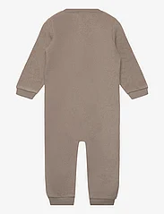 Wheat - Wool Fleece Jumpsuit - kombinezonai - grey stone - 1