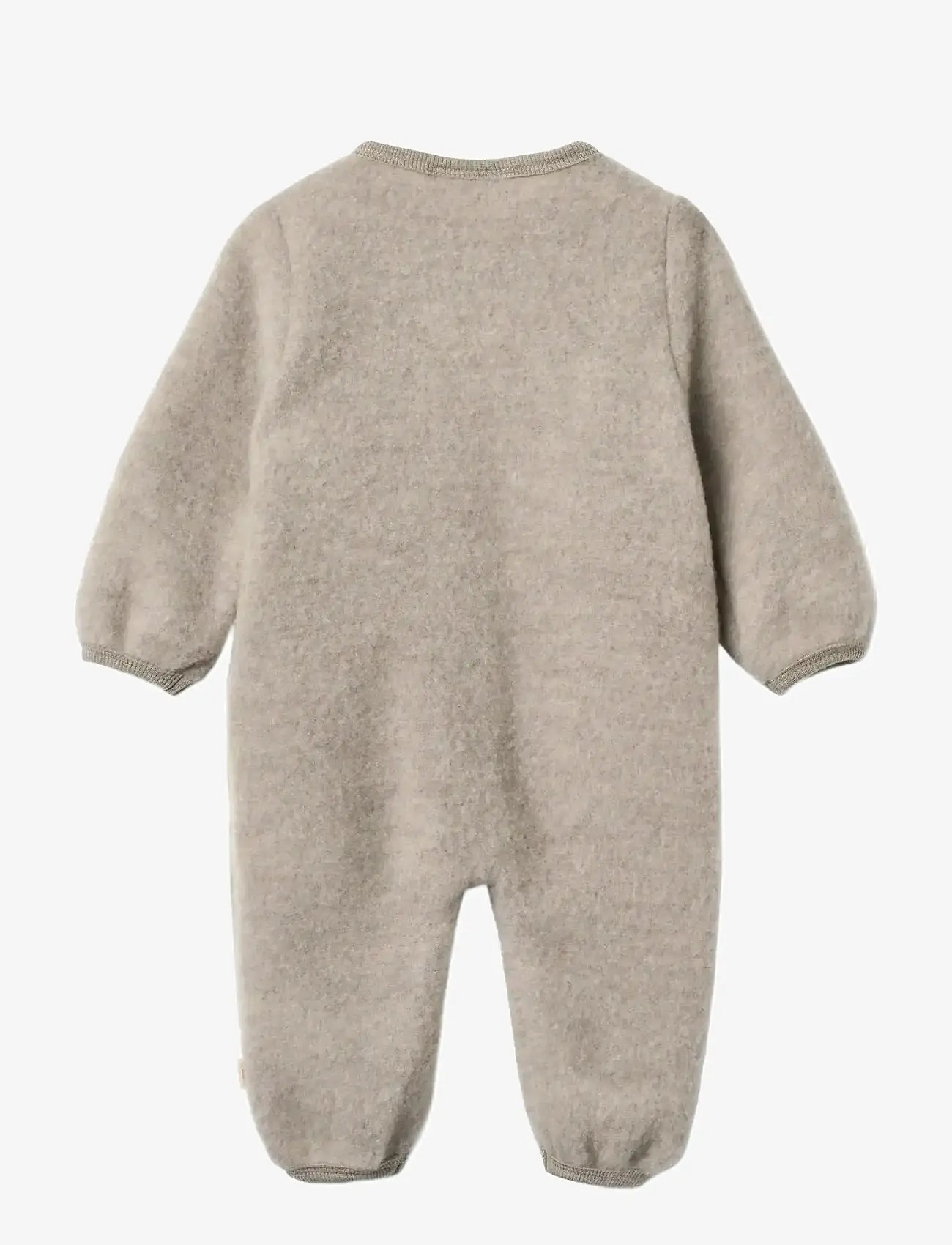 Wheat - Wool Feece Suit Levi - fleece sæt - khaki melange - 1