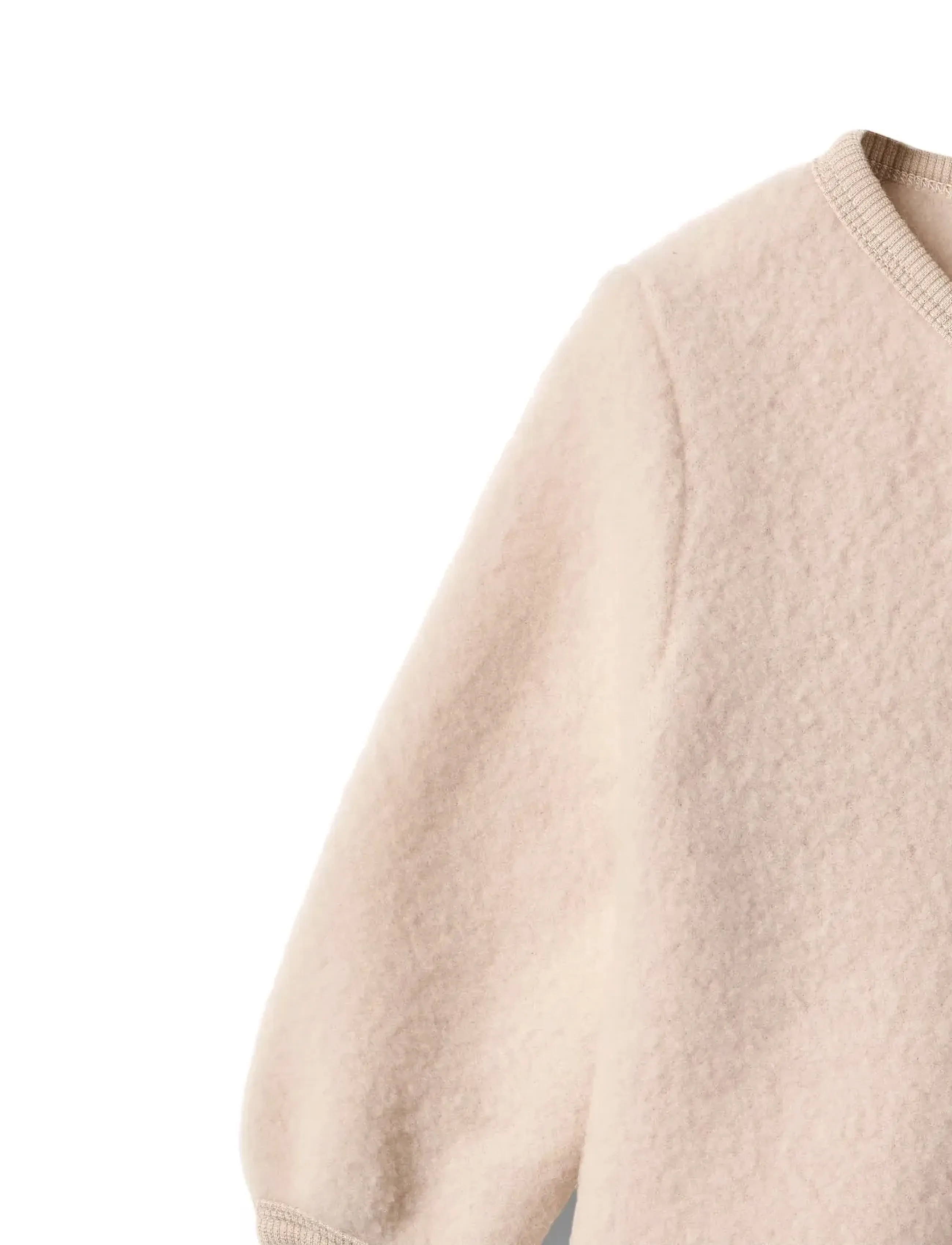 Wheat - Wool Feece Suit Levi - pale lilac - 2