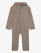 Wool Fleece Suit Ata - GREY STONE