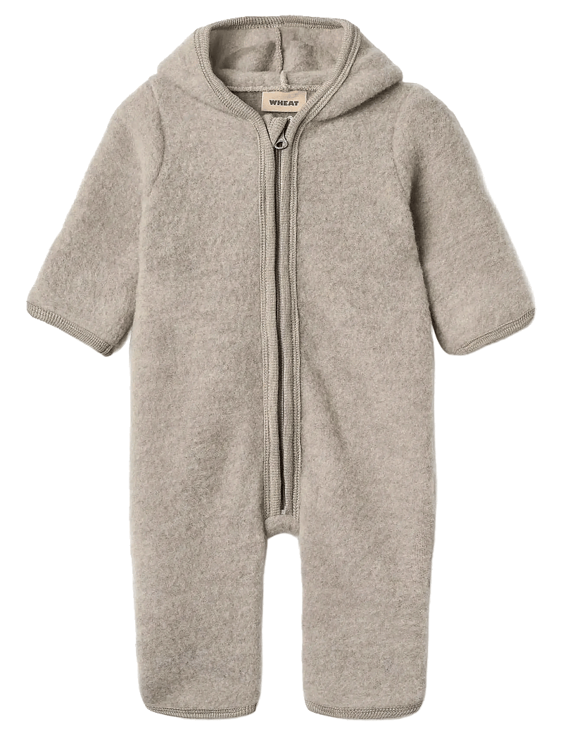Wheat - Wool Fleece Suit Ata - fliisist komplektid - khaki melange - 0