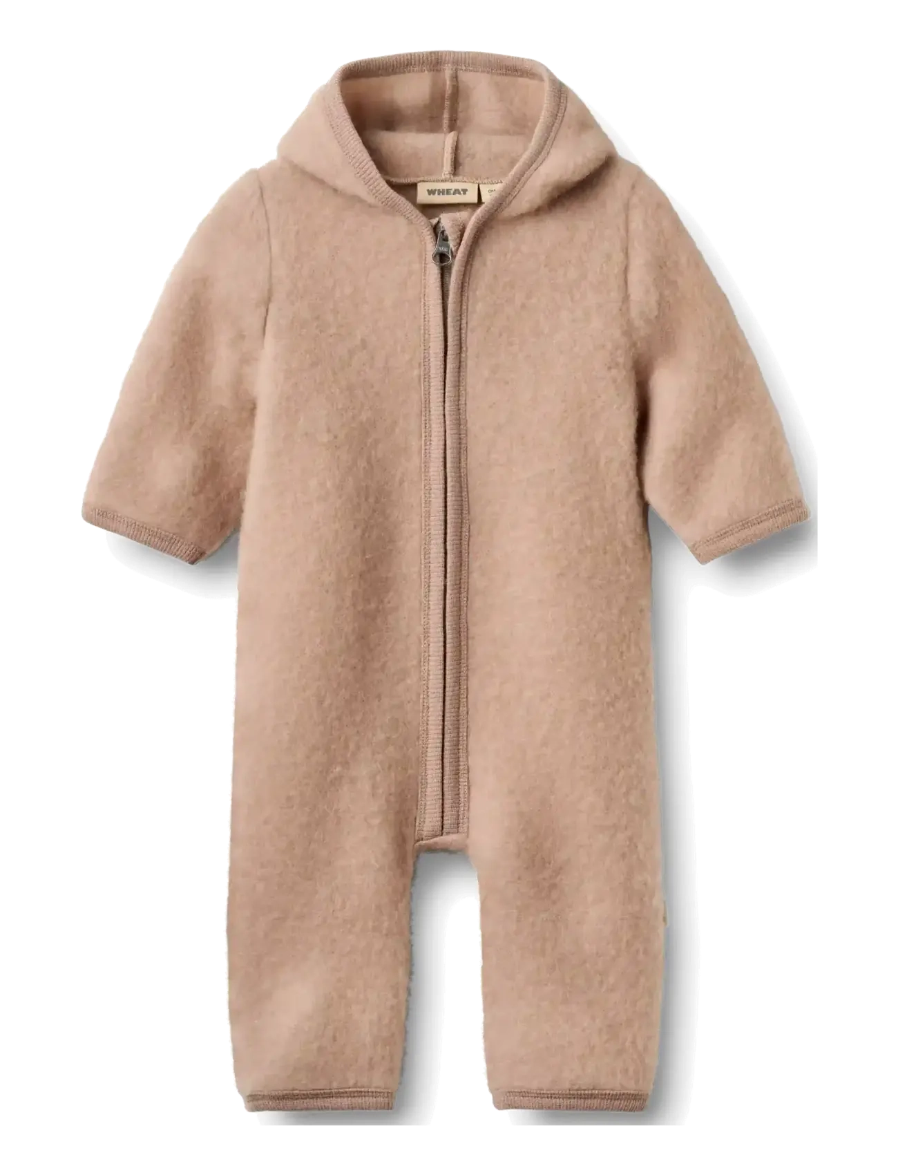 Wheat Wool fleece suit Ata - Jumpsuits - PALE LILAC / purple