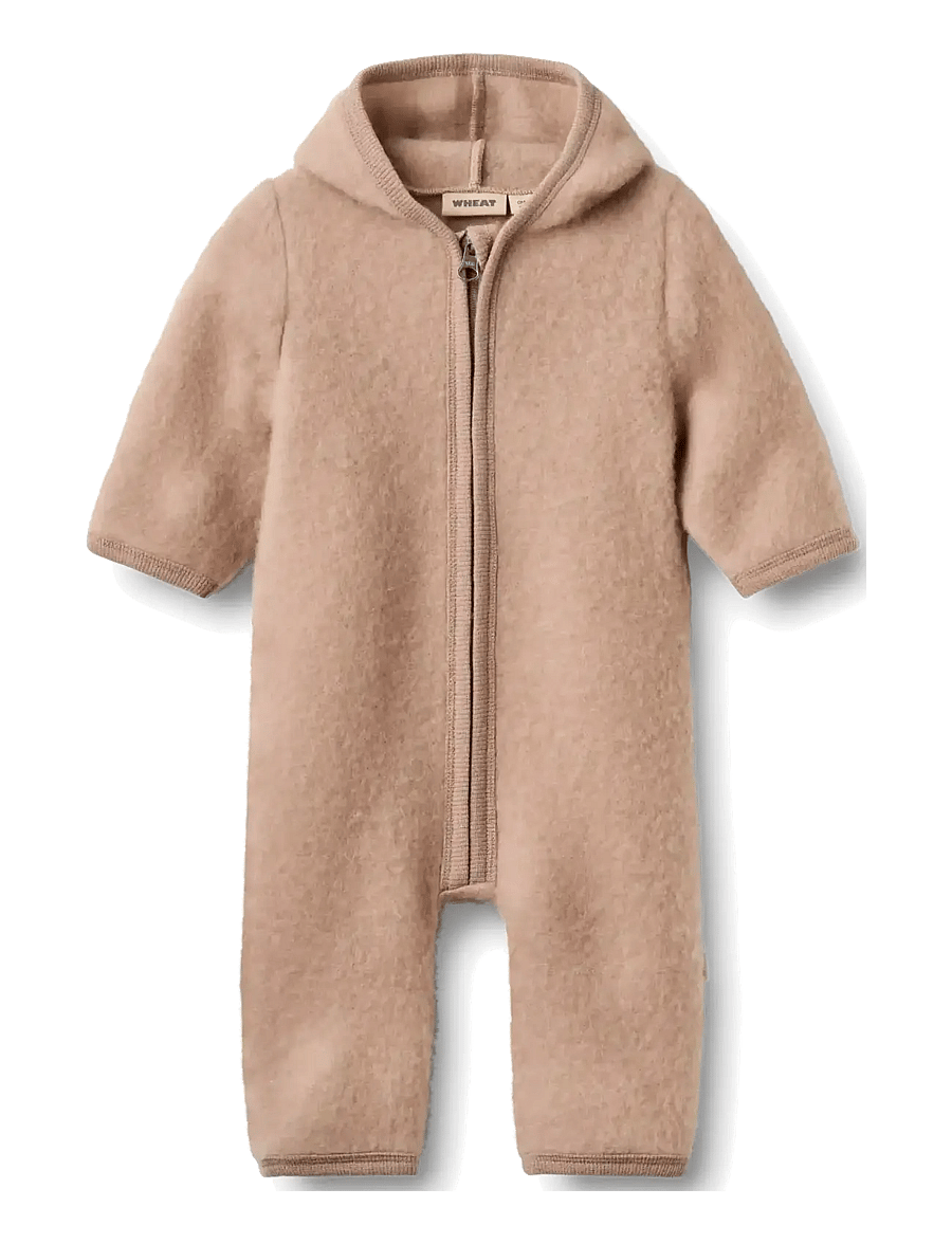 Wheat - Wool fleece suit Ata - jumpsuits - pale lilac - 0