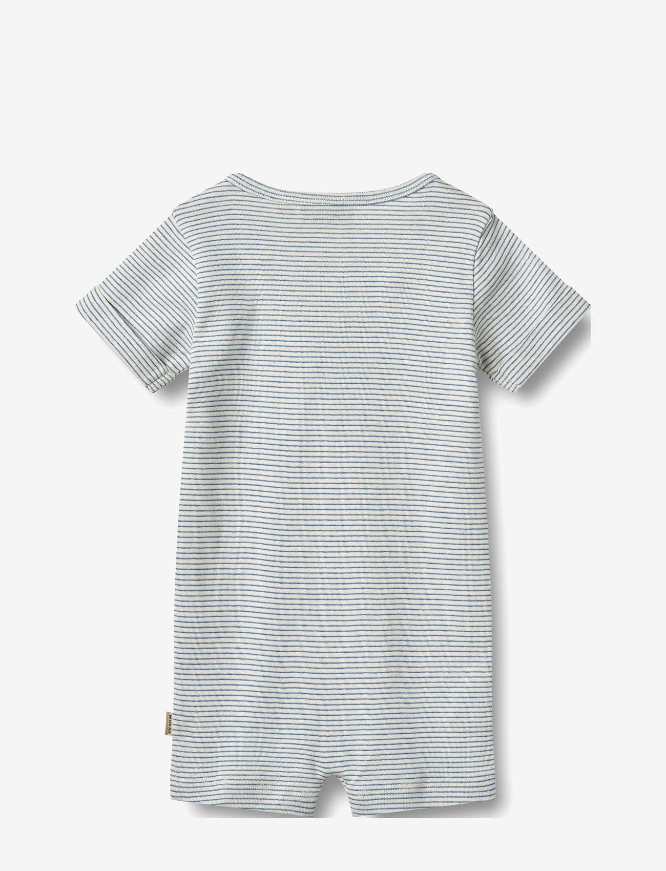 Wheat - Jumpsuit S/S Alfred - kortærmede heldragter - blue stripe - 1