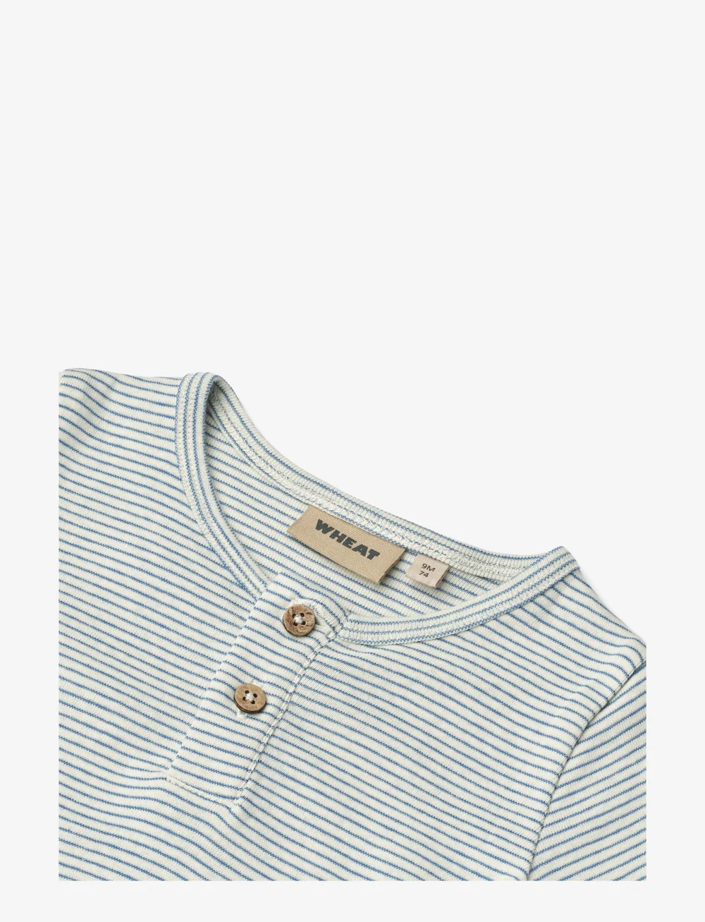 Wheat - Jumpsuit S/S Alfred - kurzärmelig - blue stripe - 2