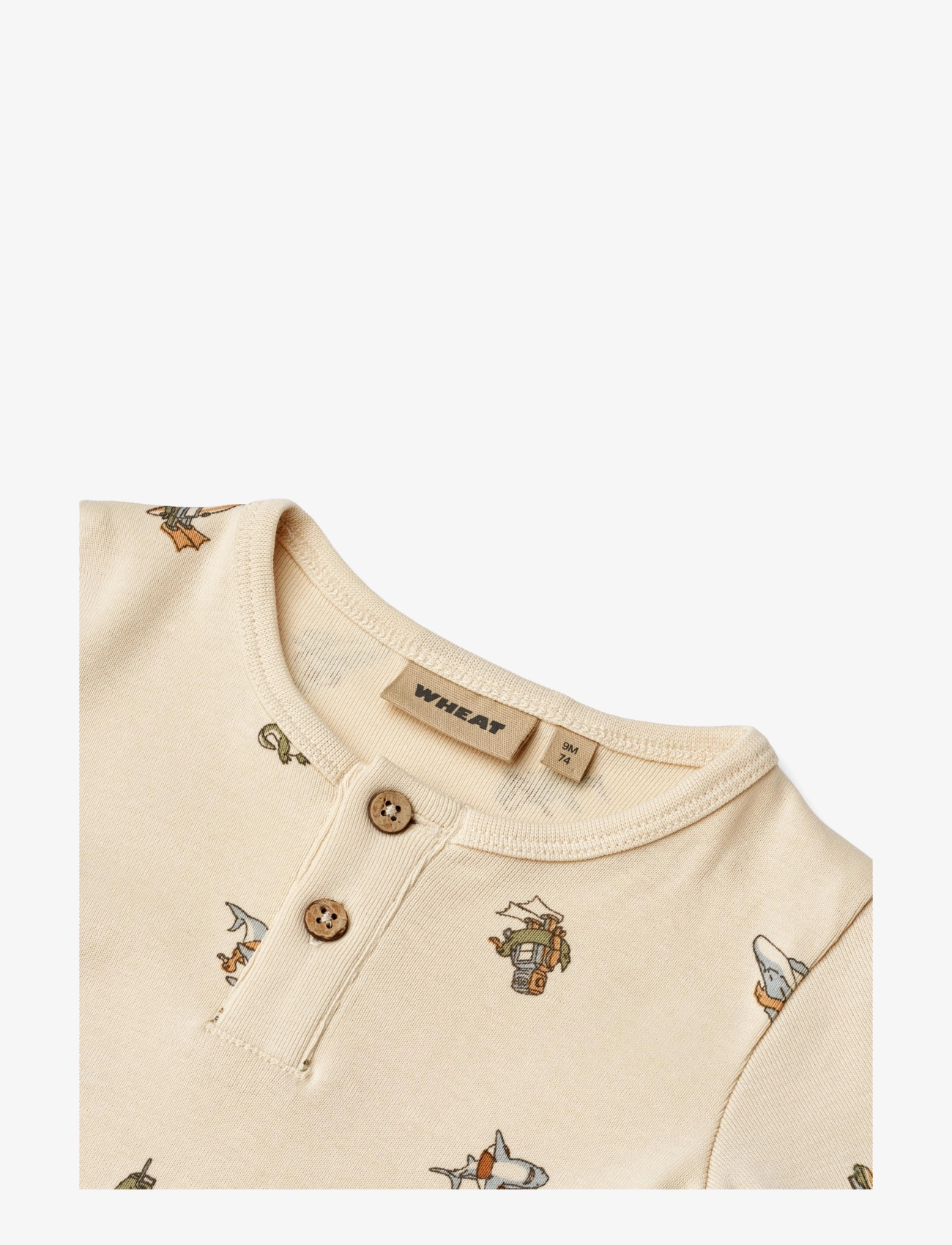 Wheat - Jumpsuit S/S Alfred - mažiausios kainos - beach friends - 2