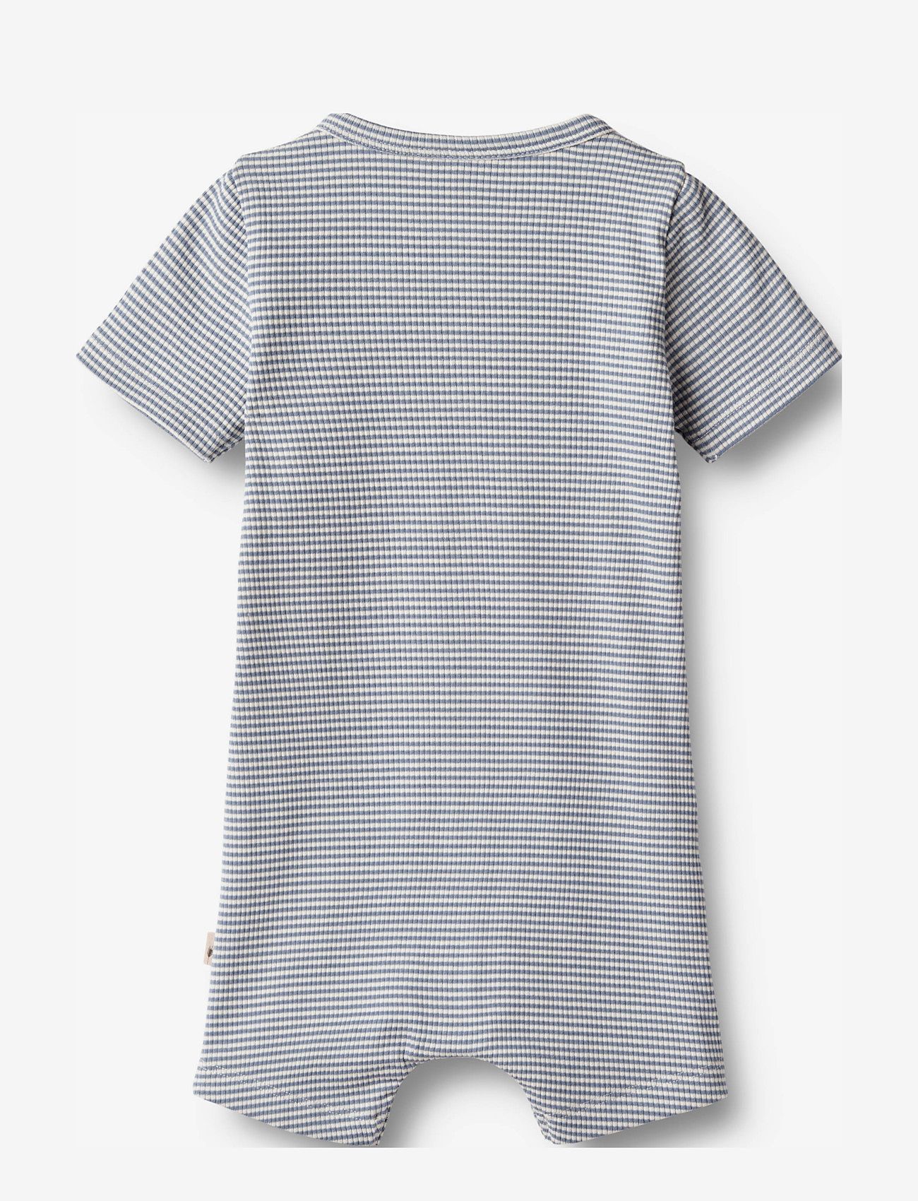 Wheat - Playsuit S/S Elton - blue stripe - 1