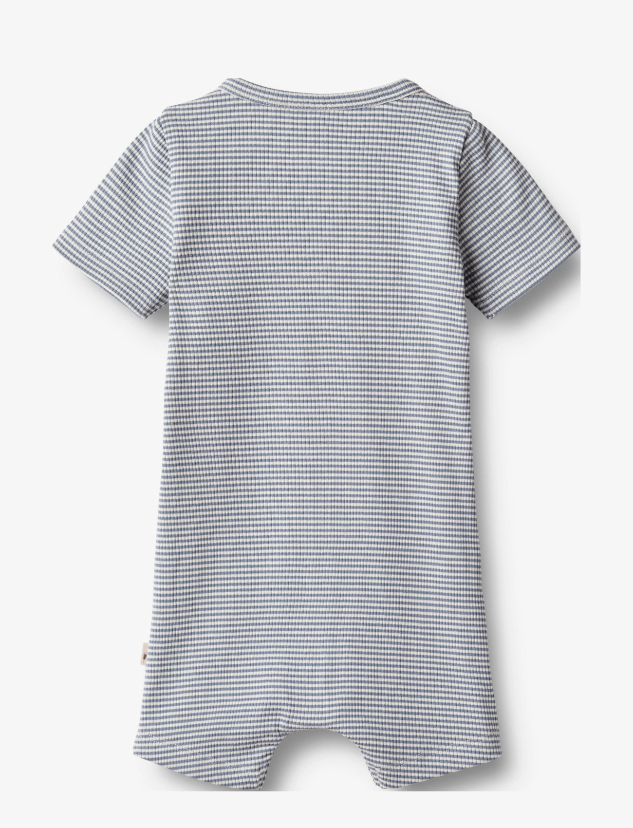 Wheat - Playsuit S/S Elton - blue stripe - 1