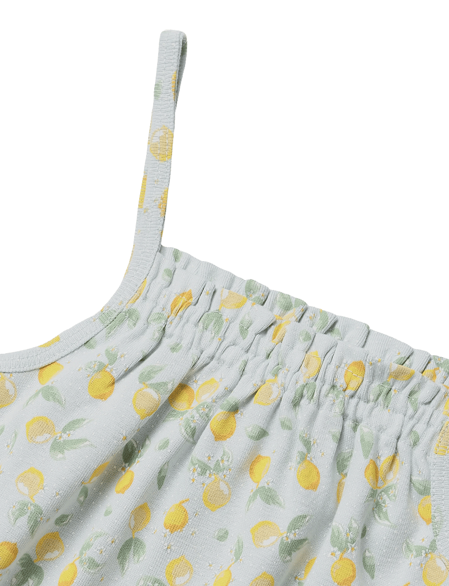 Wheat - Playsuit Senia - Ärmlösa bodies - summer blue citrus - 2