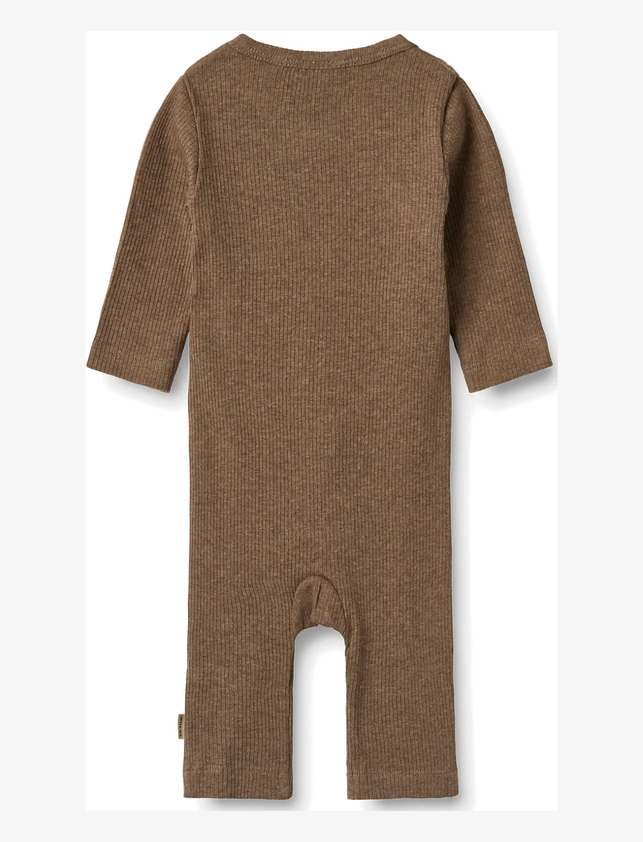 Wheat - Wrapsuit Everest - pikkade varrukatega - coffee melange - 1