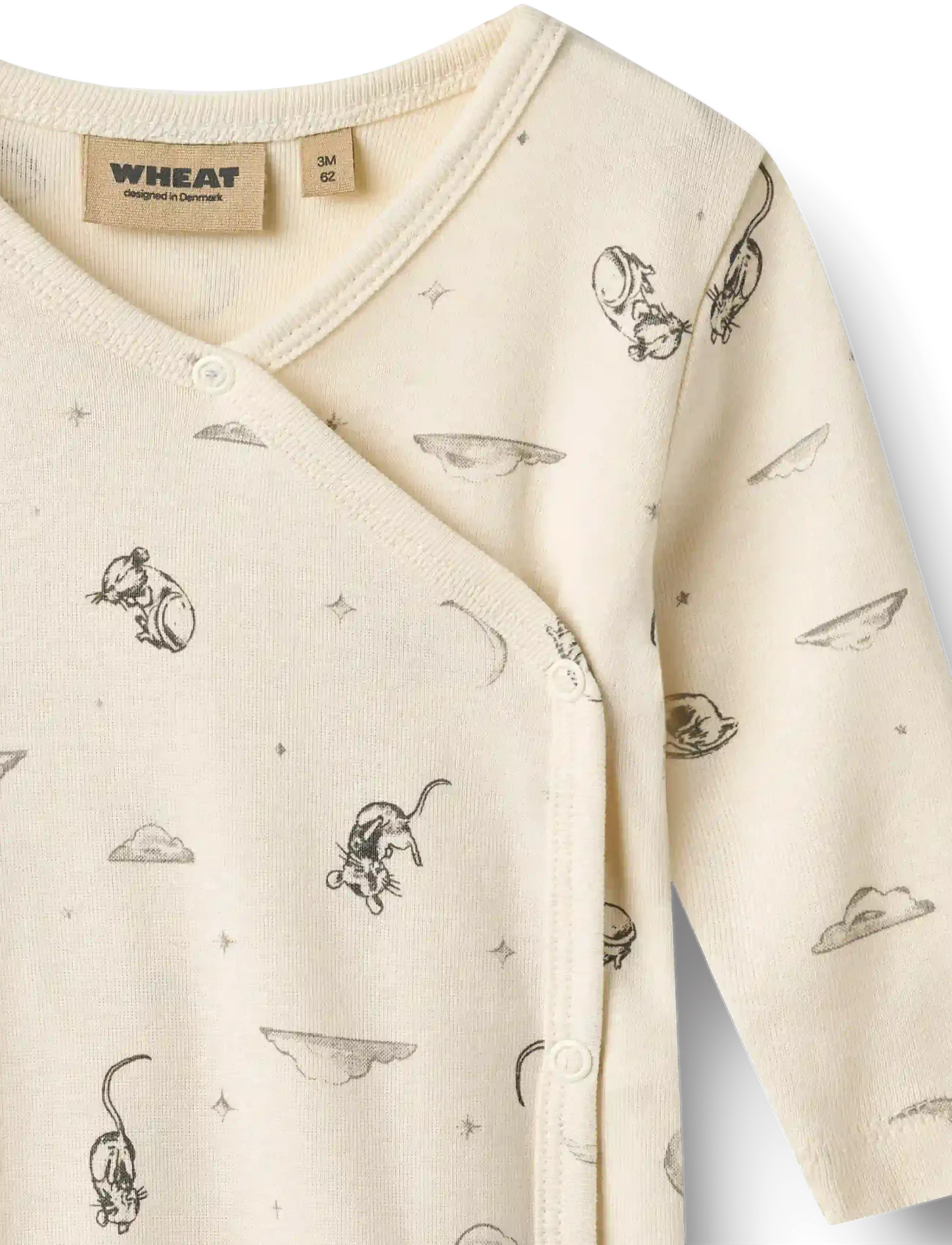 Wheat - Wrapsuit L/S Everest - kombinesoonid - dreaming mouse - 2