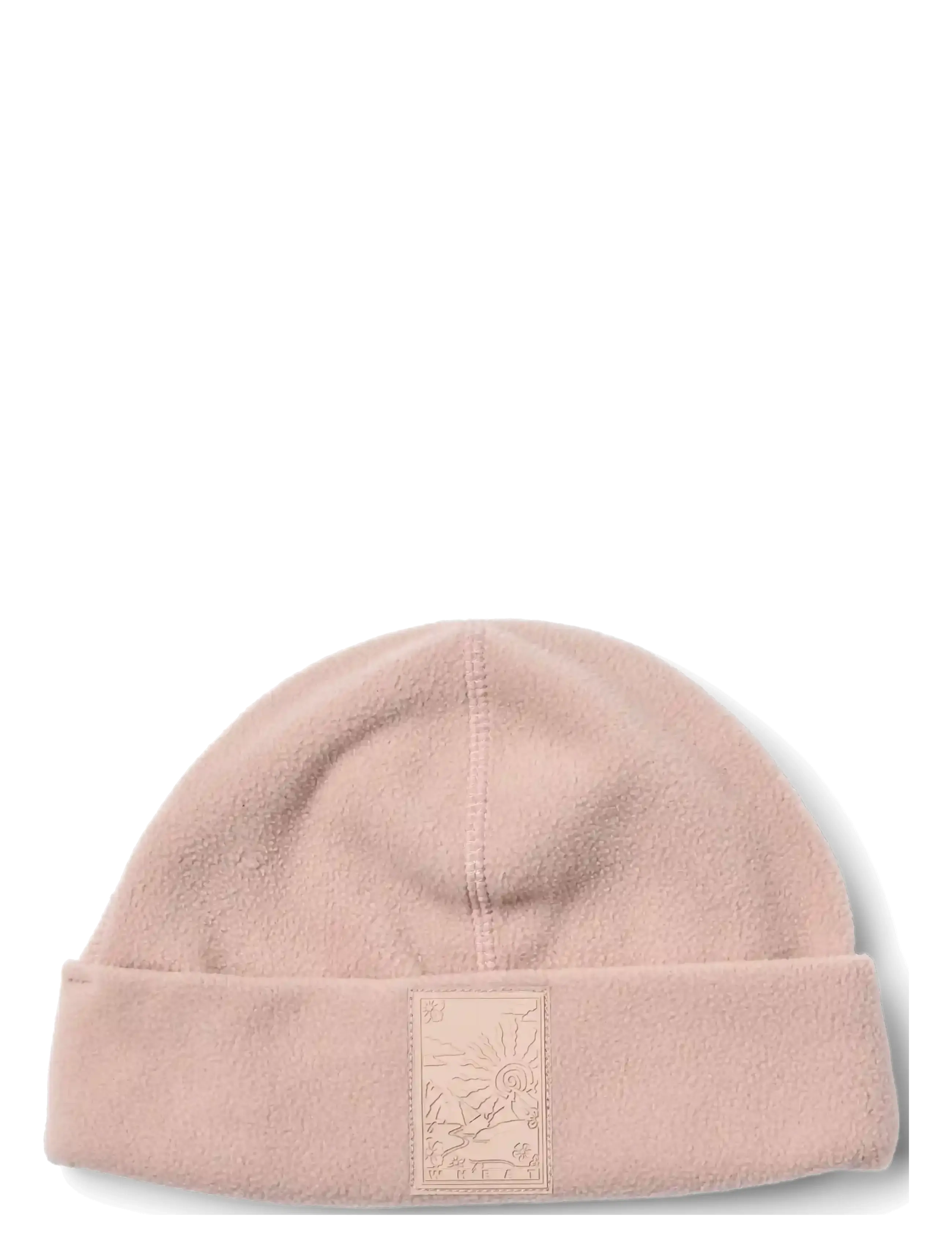 Wheat Fleece beanie Loloen - Beanies - DRY ROSE / pink/rose