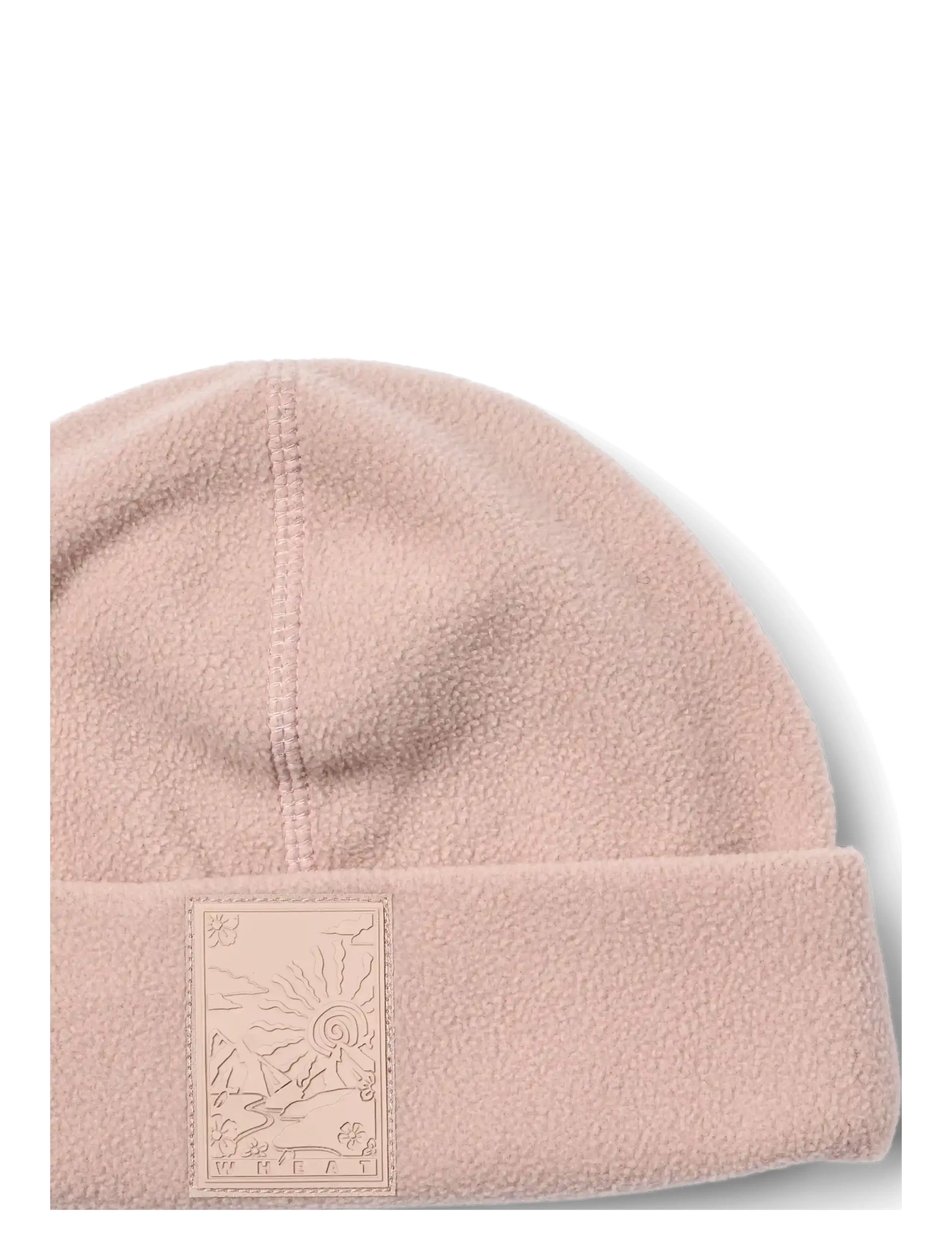 Wheat - Fleece beanie Loloen - beanies - dry rose - 2