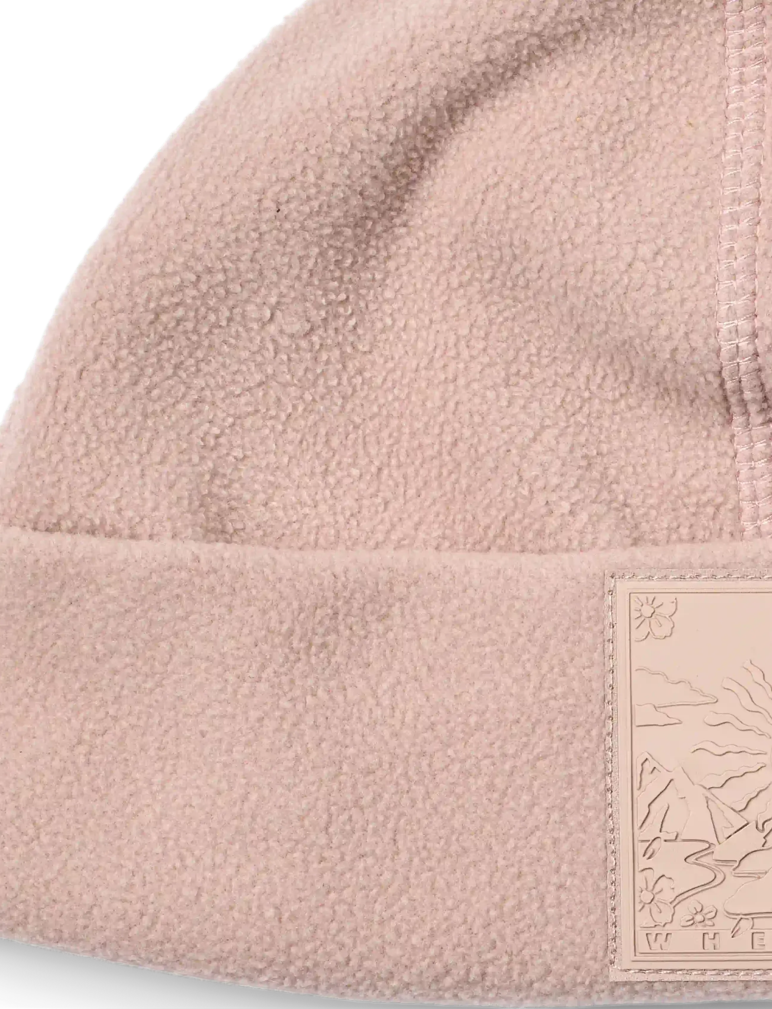 Wheat - Fleece beanie Loloen - beanies - dry rose - 3