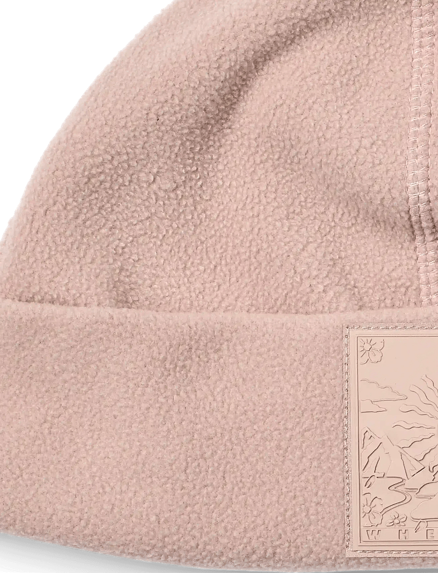 Wheat - Fleece beanie Loloen - beanies - dry rose - 3