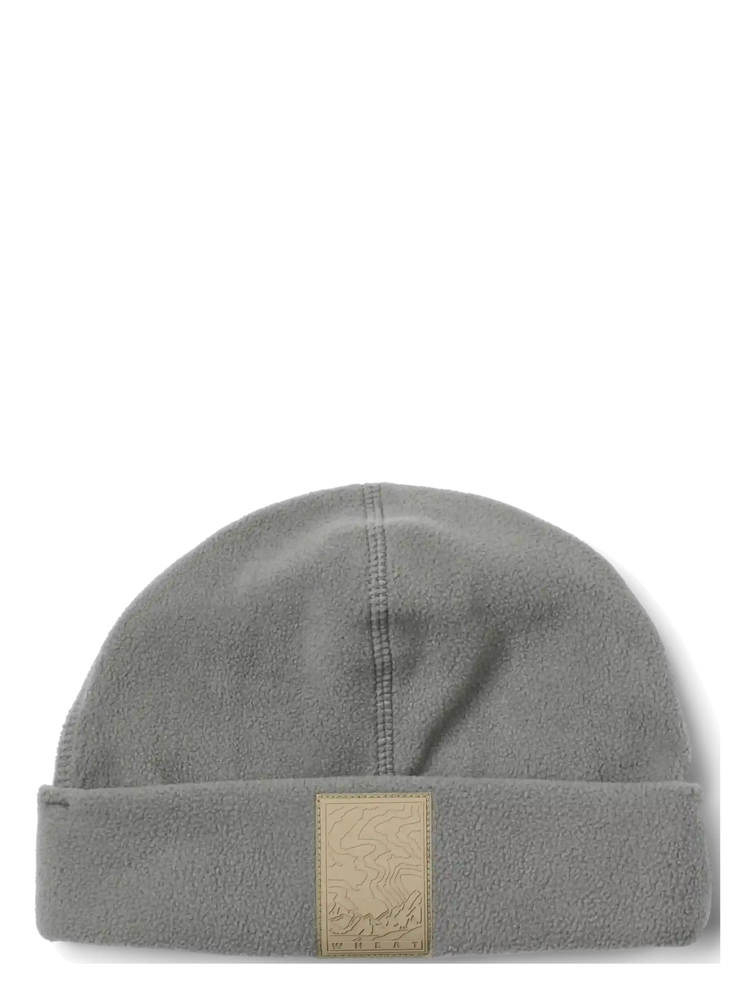 Wheat Fleece beanie Loloen - Beanies - FLINT / grey