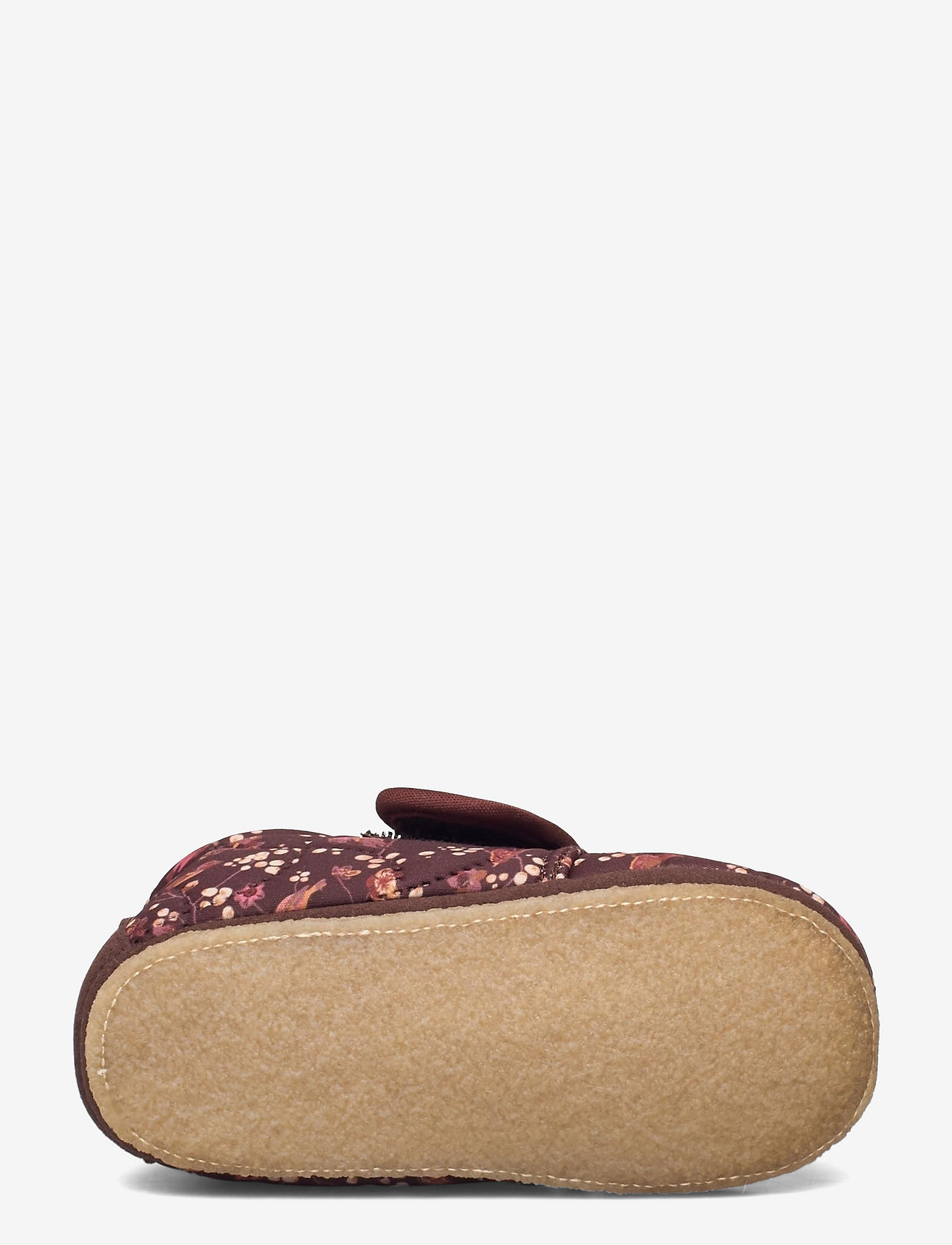 Wheat - Sasha Thermo Home Shoe - maroon birds - 4