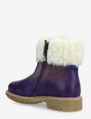 Wheat - Timian Wool Top Boot - kinder - berry - 2