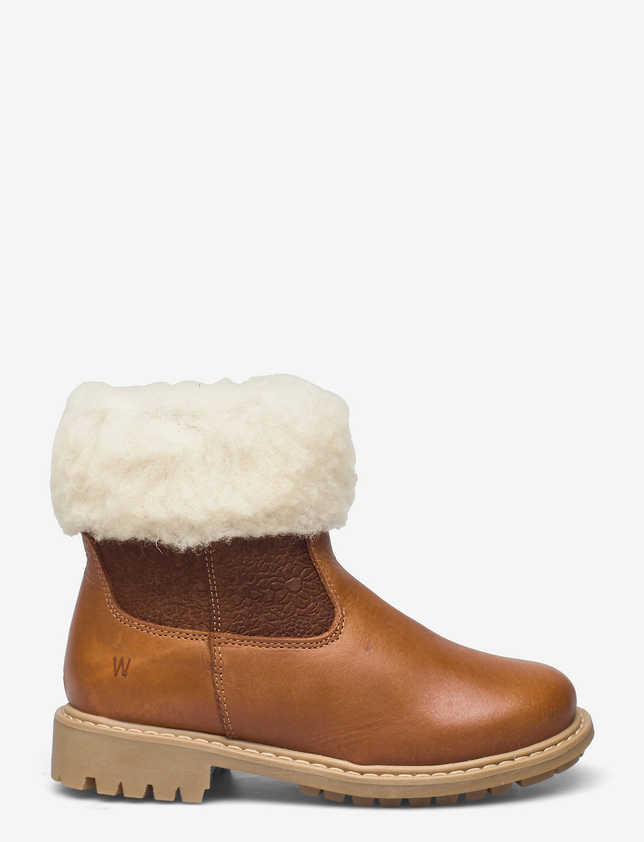 Wheat - Timian Wool Top Boot - lapset - cognac - 1