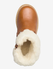 Wheat - Timian Wool Top Boot - dzieci - cognac - 3