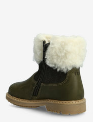 Wheat - Timian Wool Top Boot - kids - olive - 2