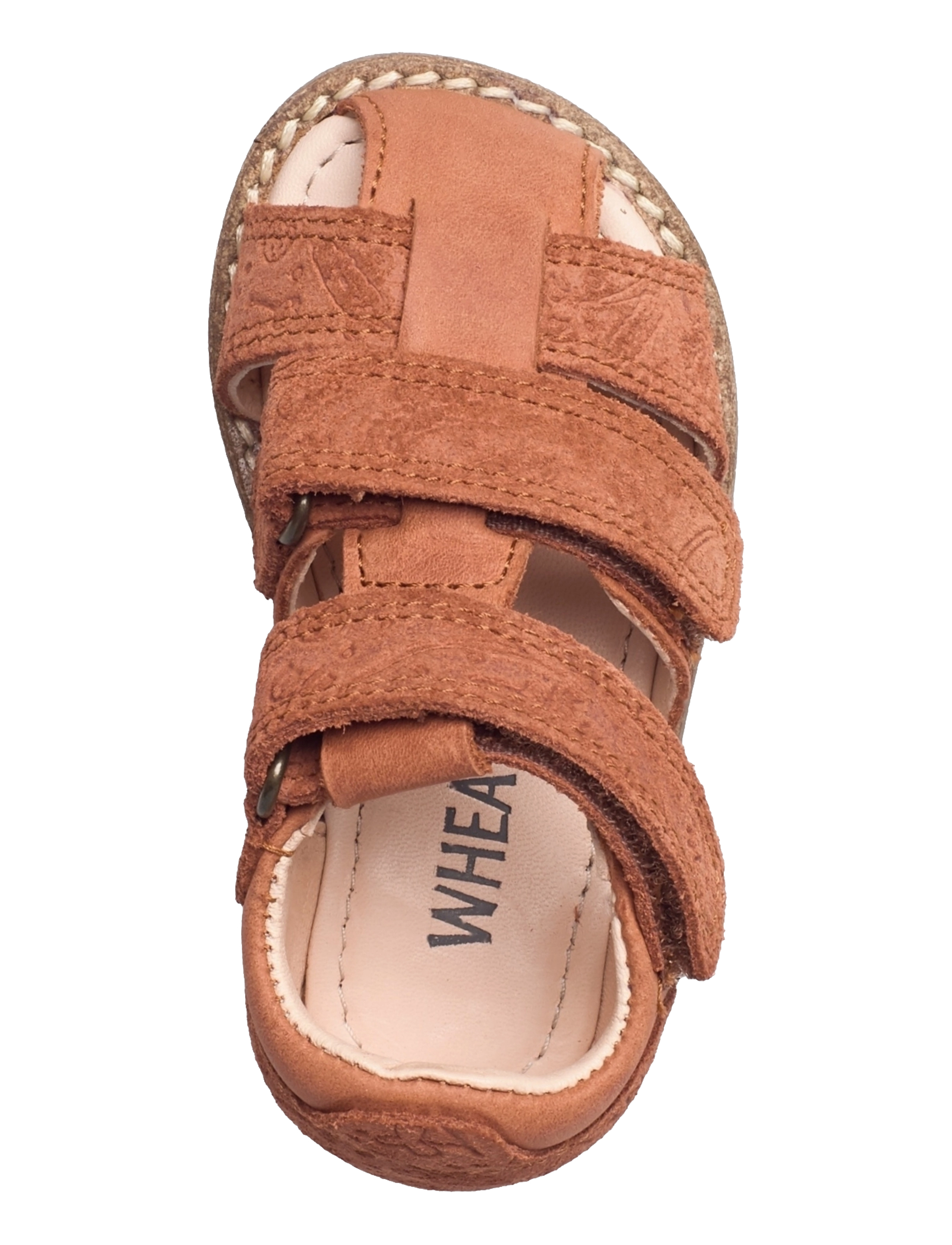 Wheat - Macey closed toe - amber brown - 3