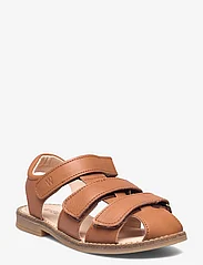Wheat - Addison leather sandal - zomerkoopjes - amber brown - 0