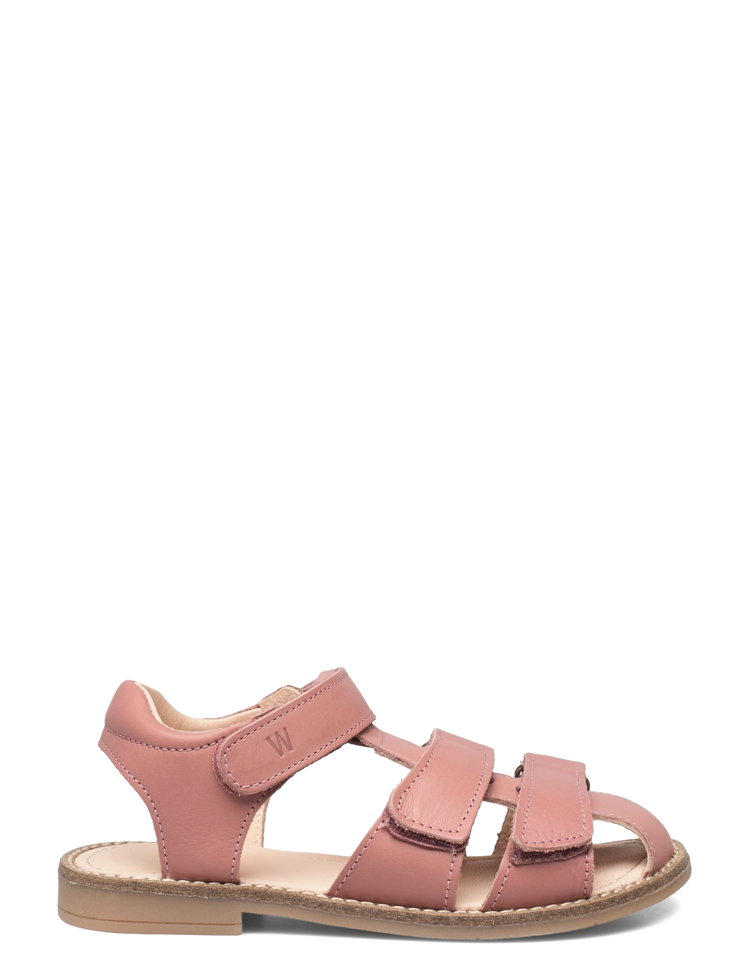 Wheat - Addison leather sandal - cameo blush - 1