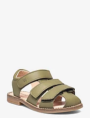 Wheat - Addison leather sandal - summer savings - heather green - 0