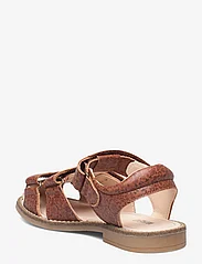 Wheat - Addison AOP sandal - sommarfynd - amber brown flowers - 2