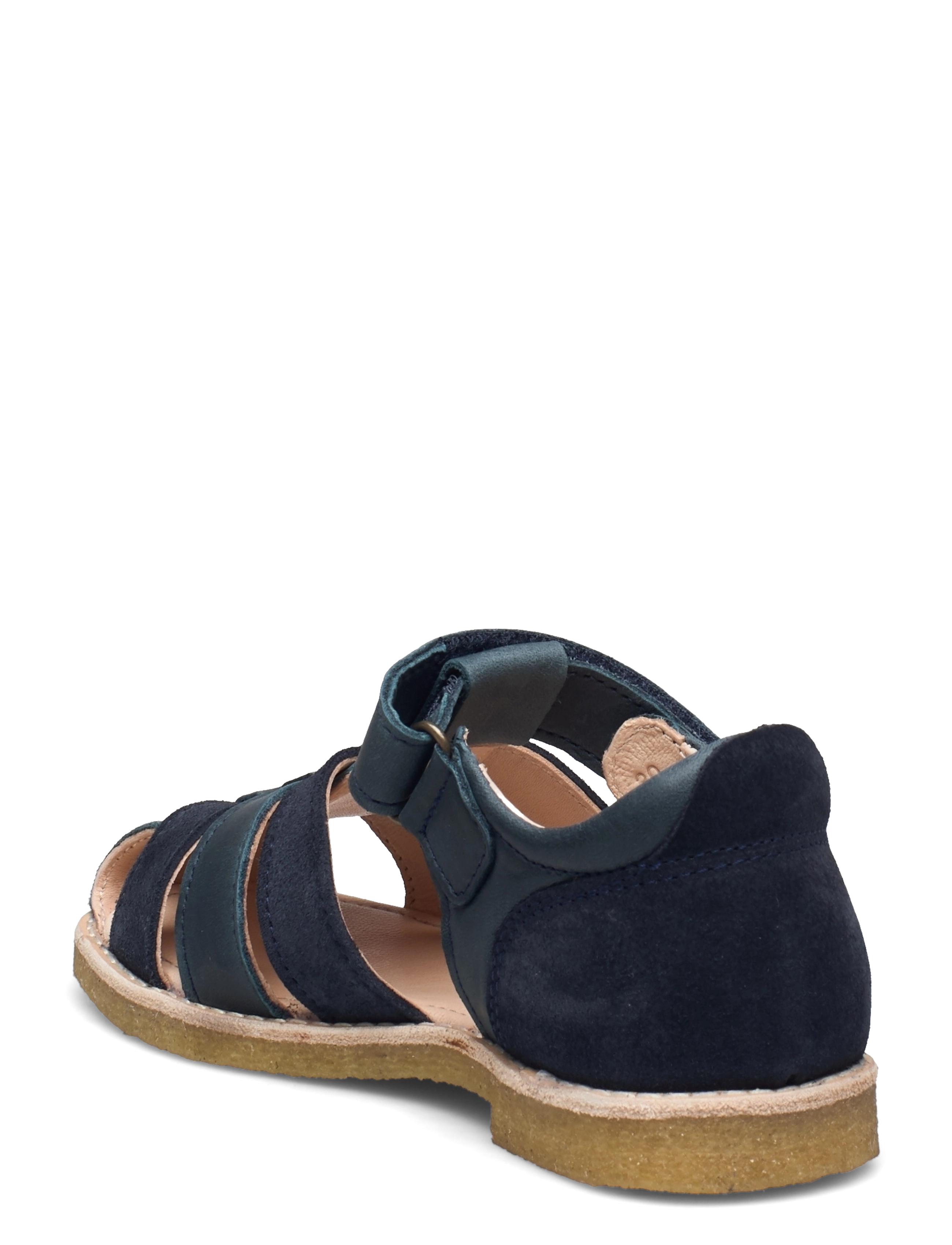 Wheat - Bailey sandal suede stripes - navy - 2
