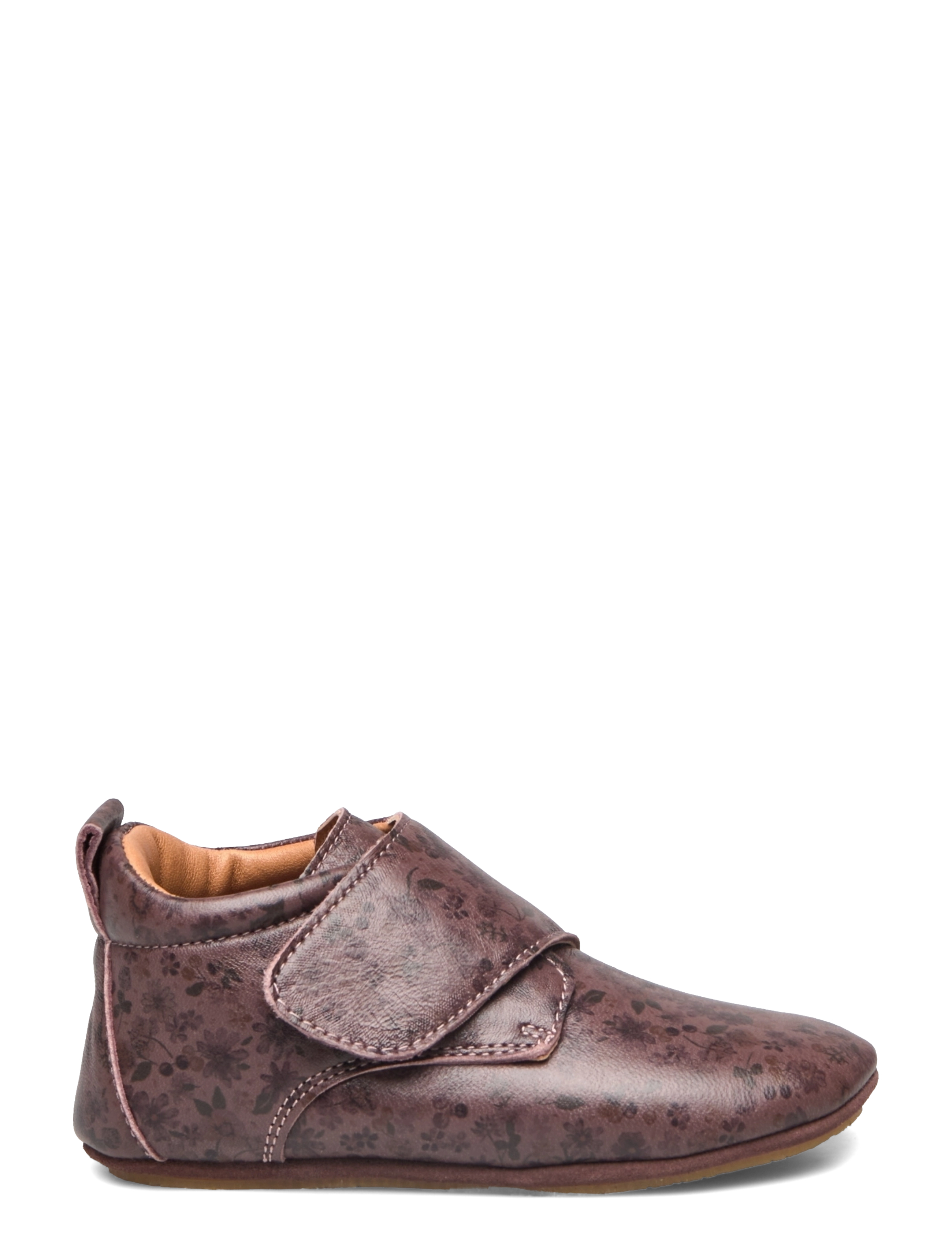 Wheat - Dakota Print Indoor Shoe - lilac flowers - 1