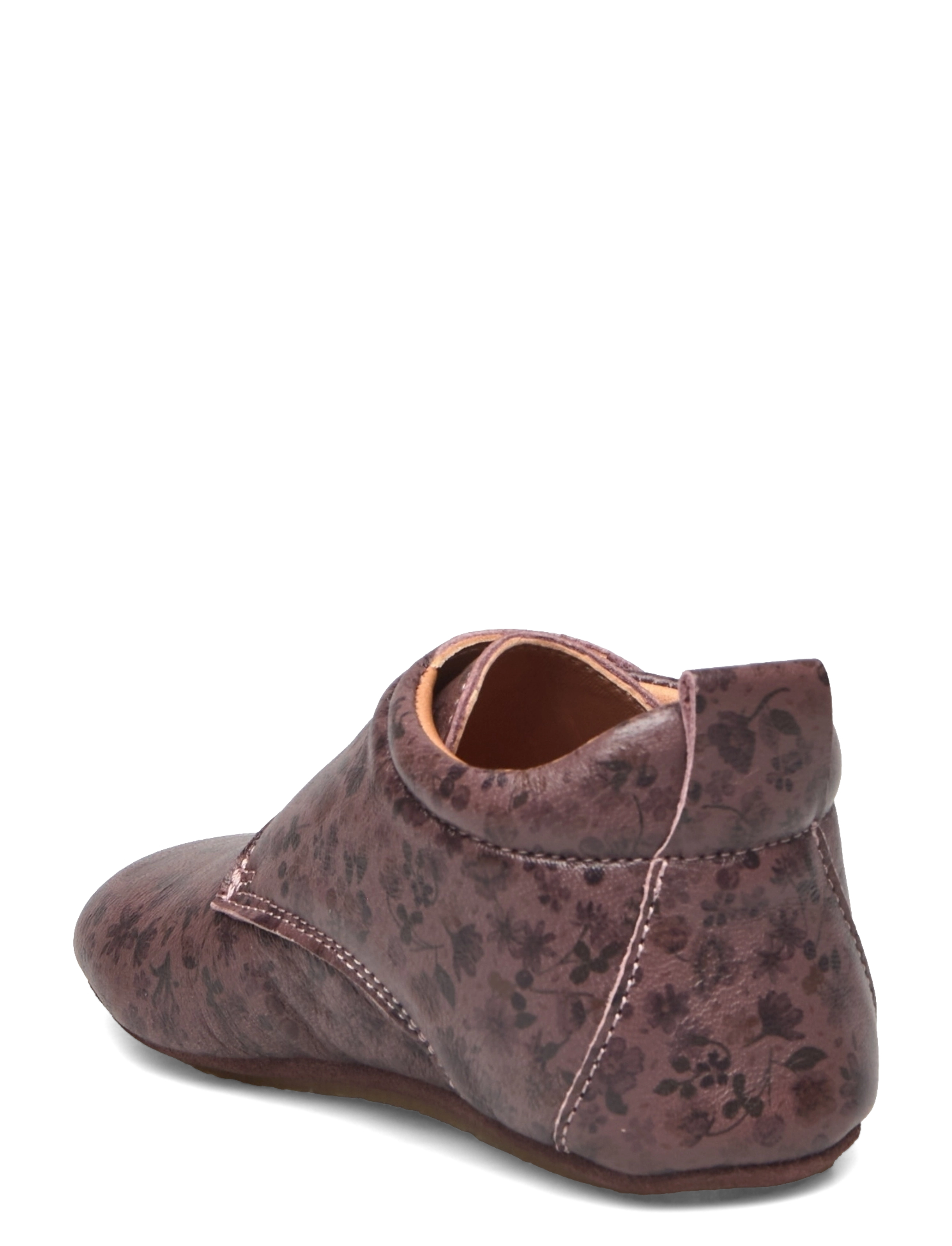 Wheat - Dakota Print Indoor Shoe - lilac flowers - 2