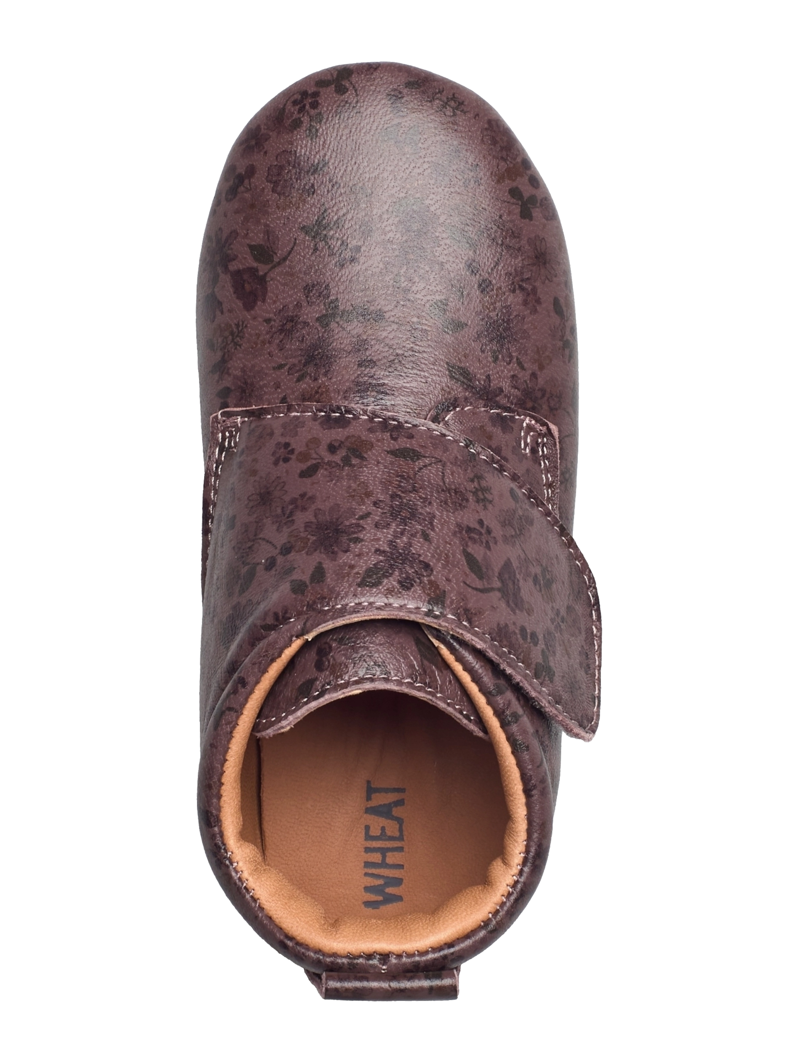 Wheat - Dakota Print Indoor Shoe - lilac flowers - 3