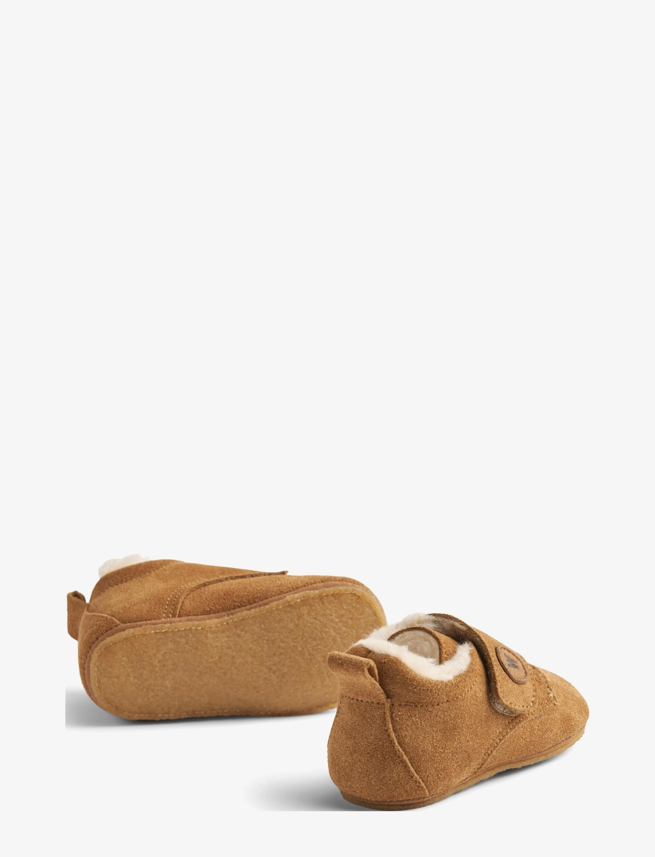 Wheat - Taj Wool Indoor Shoe - laveste priser - cinnamon - 1