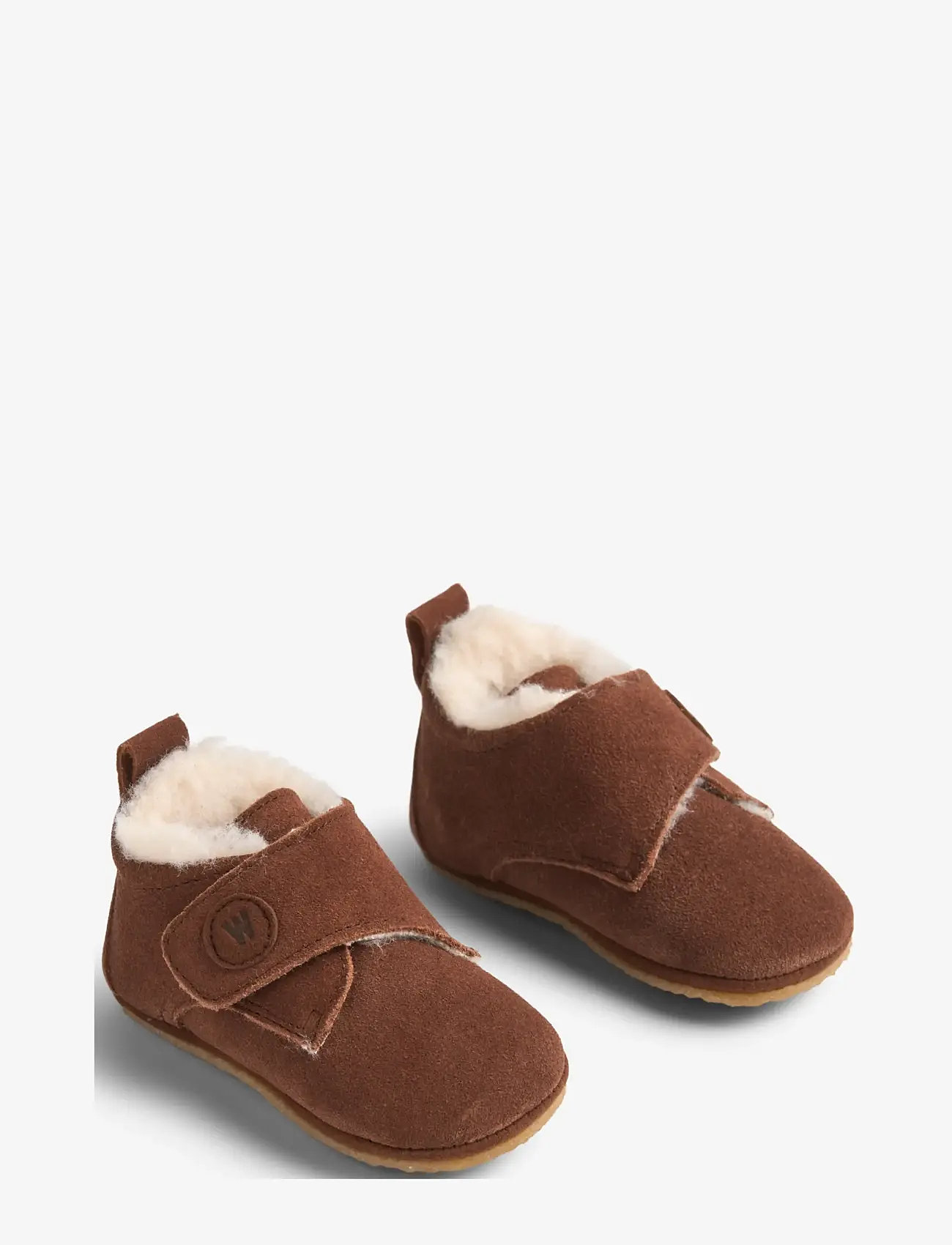 Wheat - Taj Wool Indoor Shoe - hjemmesko - cognac - 1