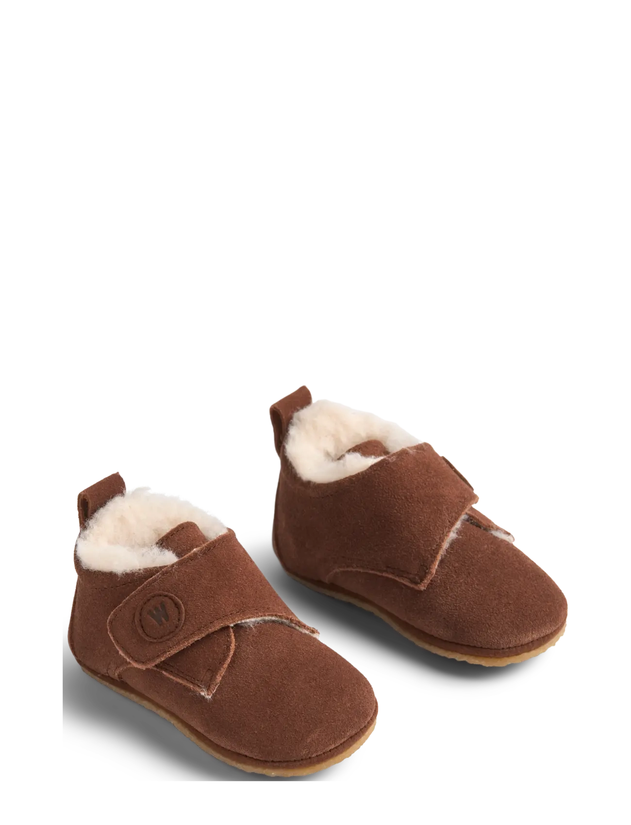 Wheat - Taj Wool Indoor Shoe - inneskor - cognac - 1
