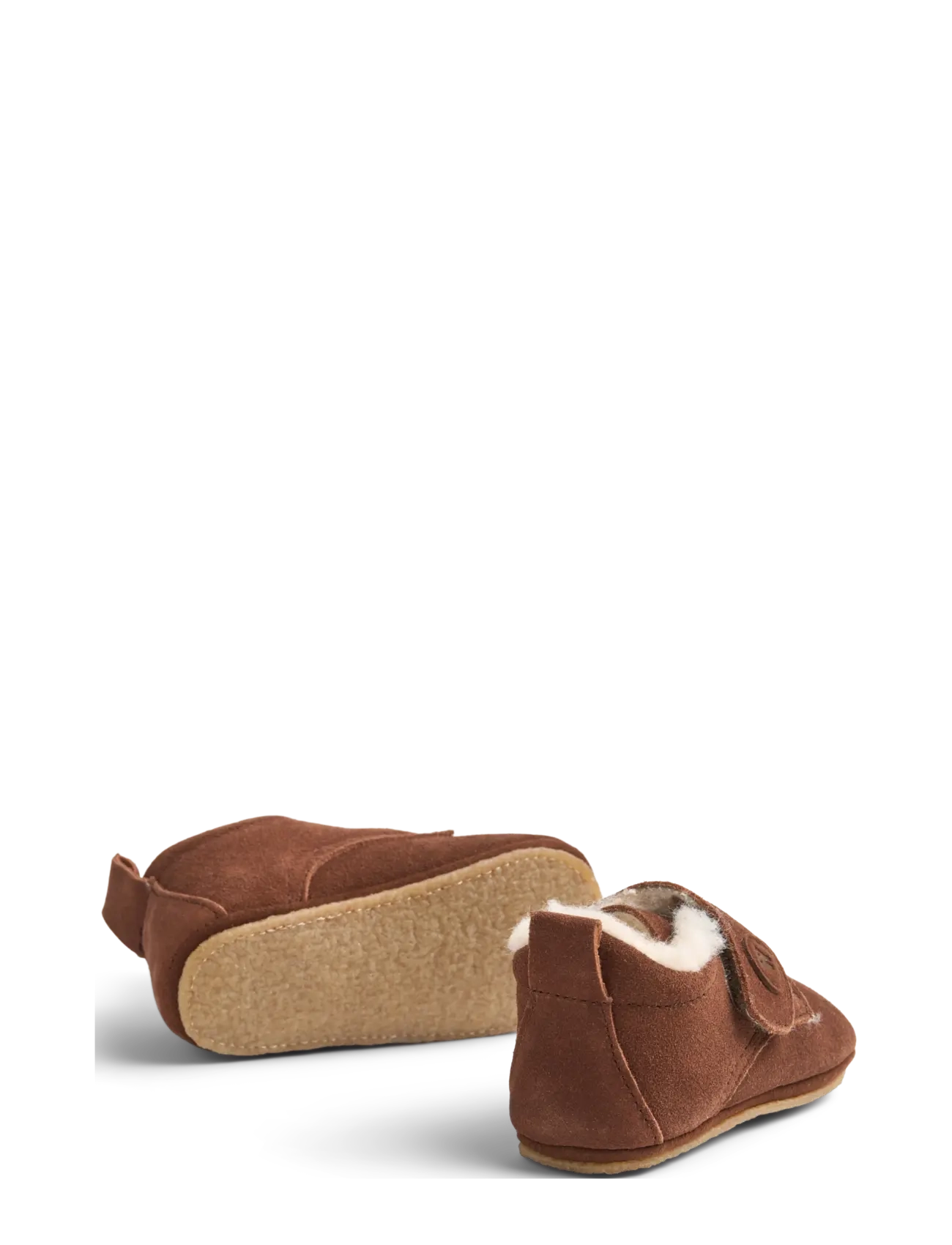 Wheat - Taj Wool Indoor Shoe - sussid - cognac - 2