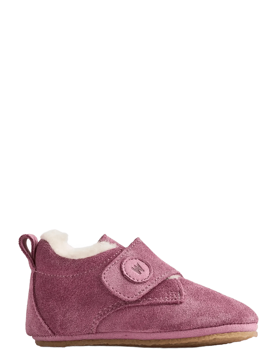 Wheat - Taj Wool Indoor Shoe - instappers - dusty lilac - 1