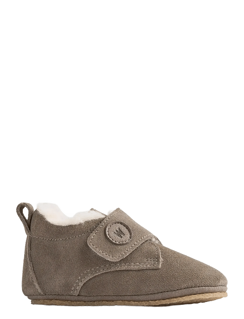 Wheat - Taj Wool Indoor Shoe - sussid - grey stone - 1