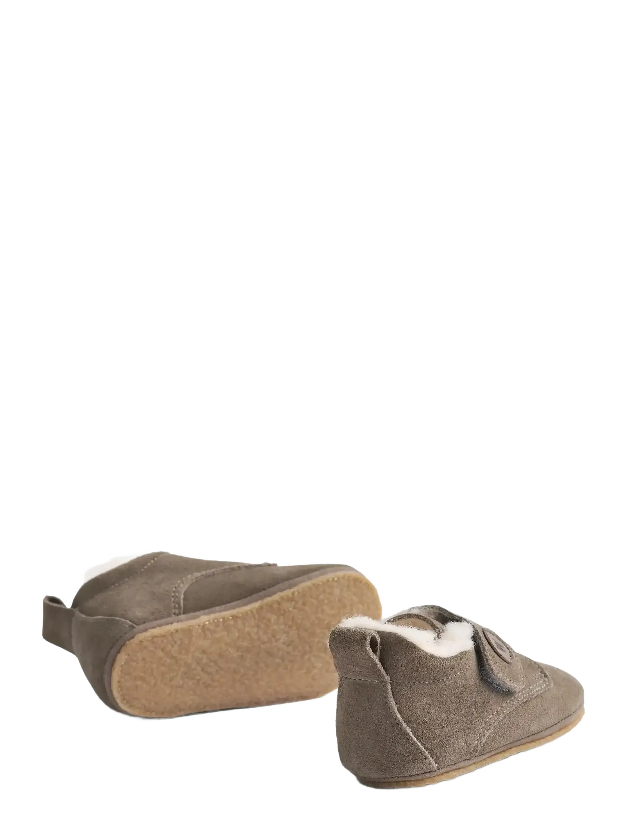 Wheat - Taj Wool Indoor Shoe - hausschuhe - grey stone - 2