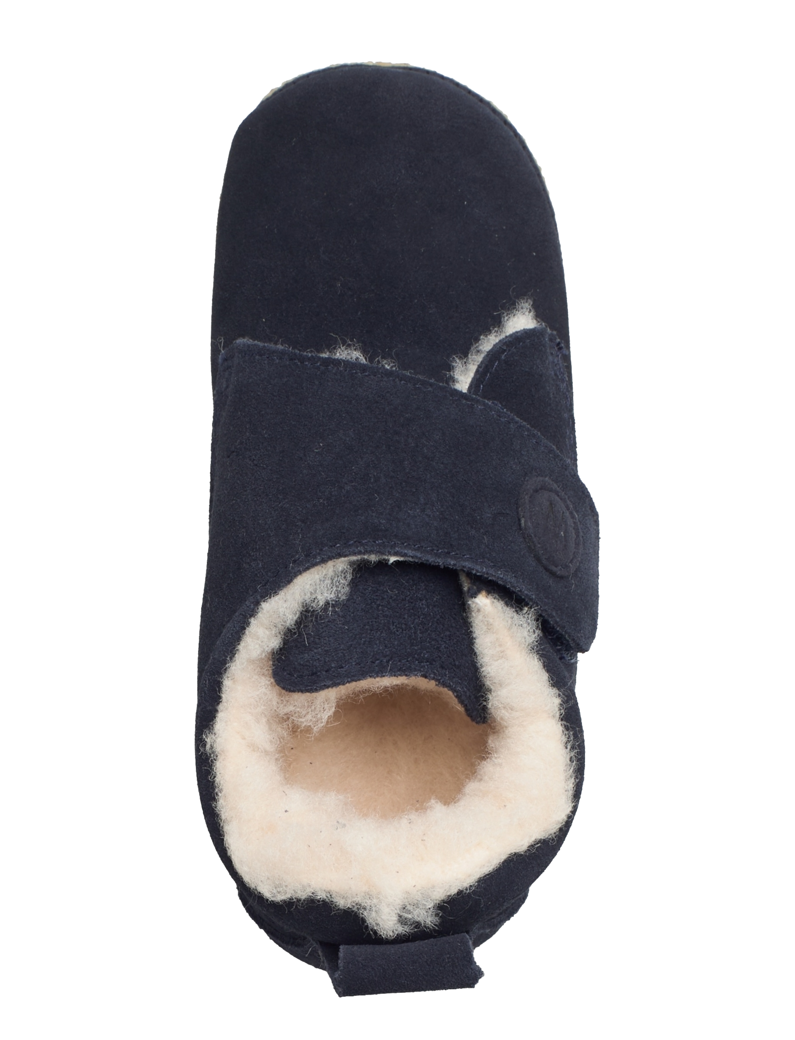 Wheat - Taj Wool Indoor Shoe - laveste priser - navy - 3