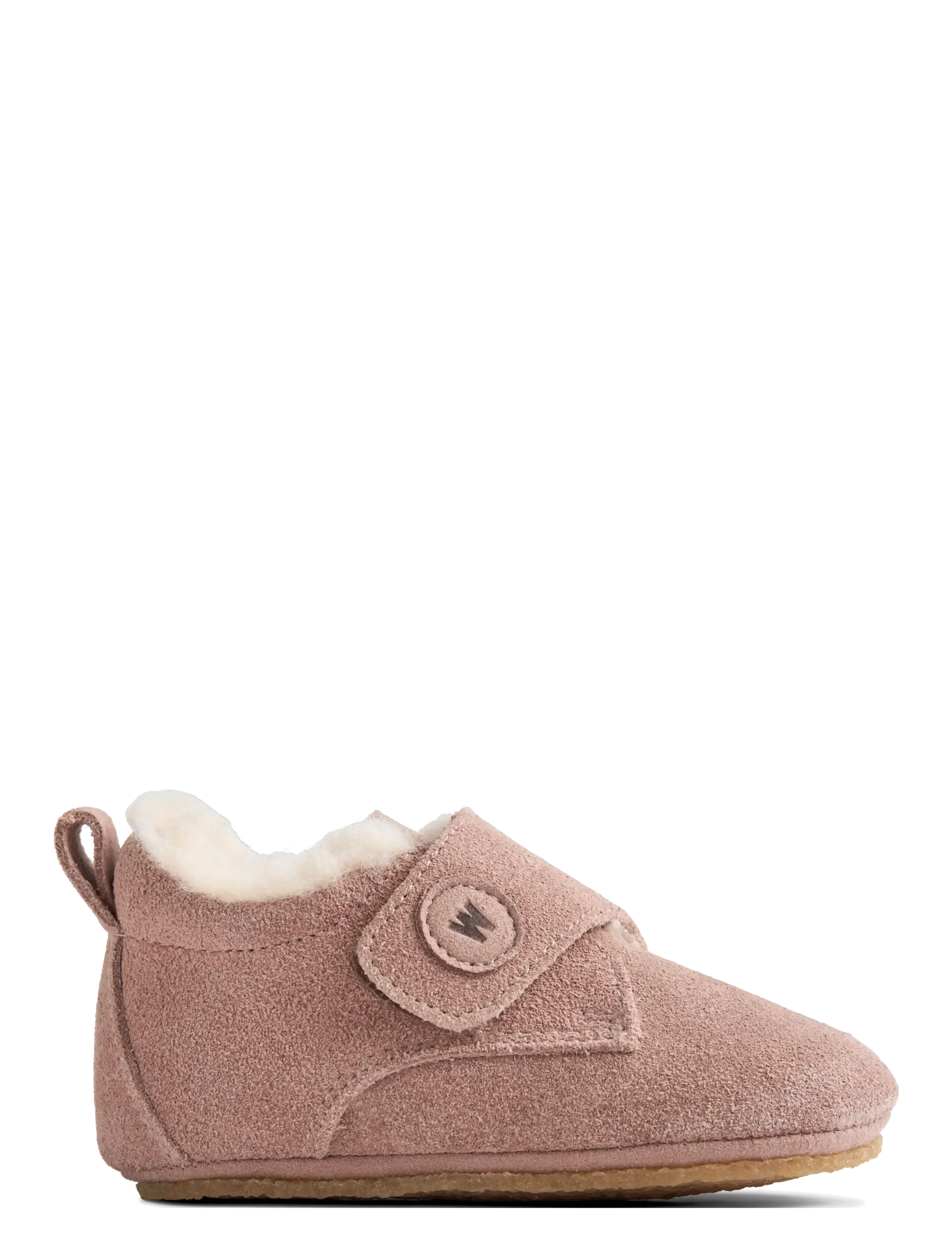 Wheat - Taj Wool Indoor Shoe - hjemmesko - rose powder - 2