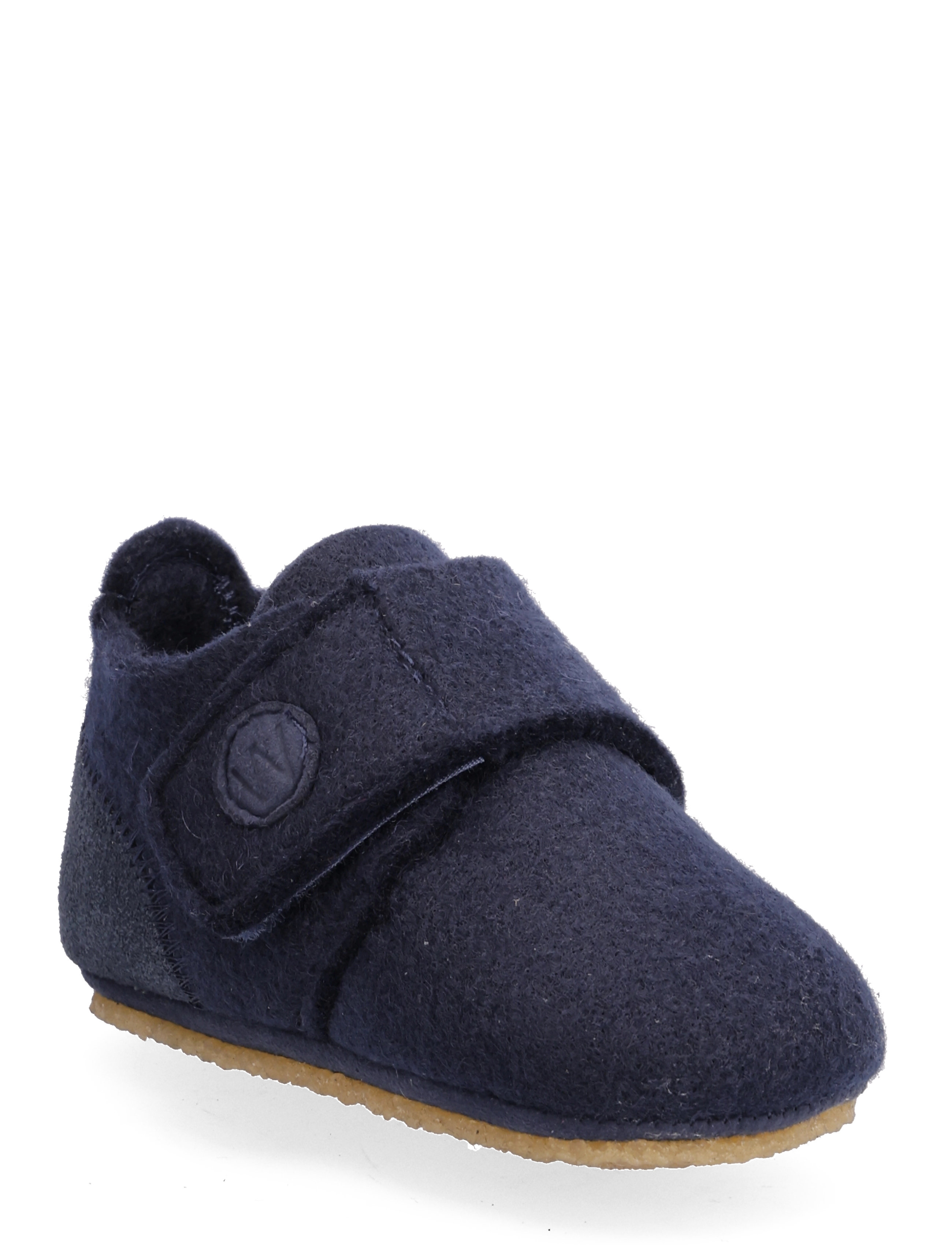Wheat Marlin Felt Home Shoe - Inneskor - NAVY / navy