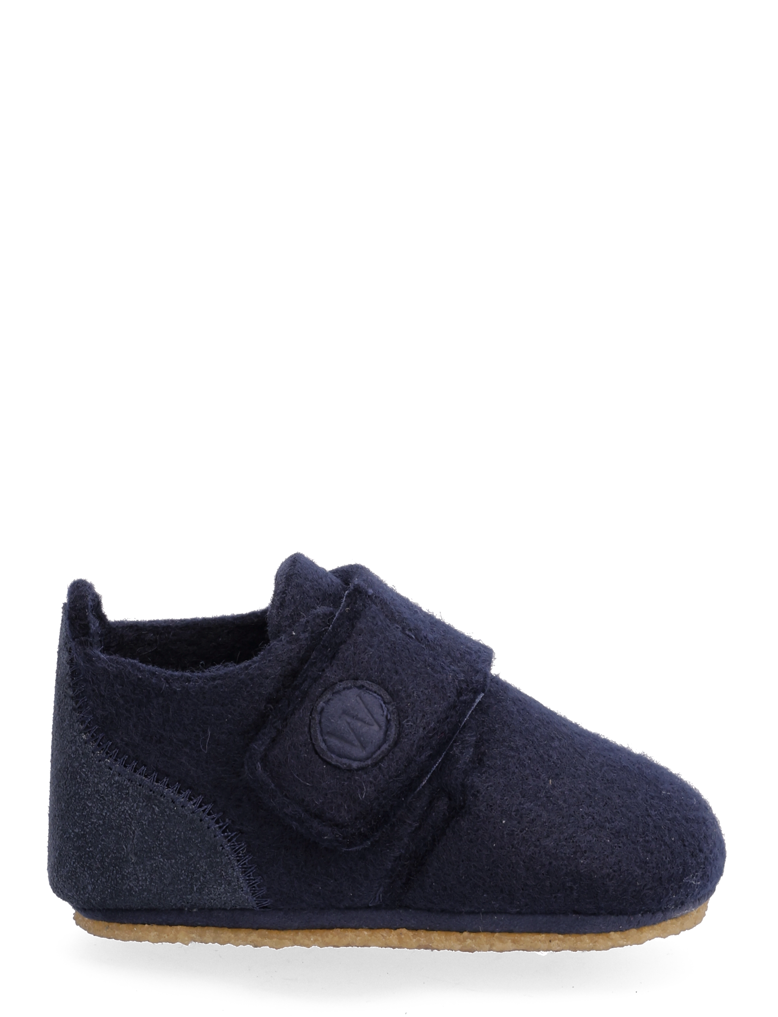 Wheat - Marlin Felt Home Shoe - navy - 1