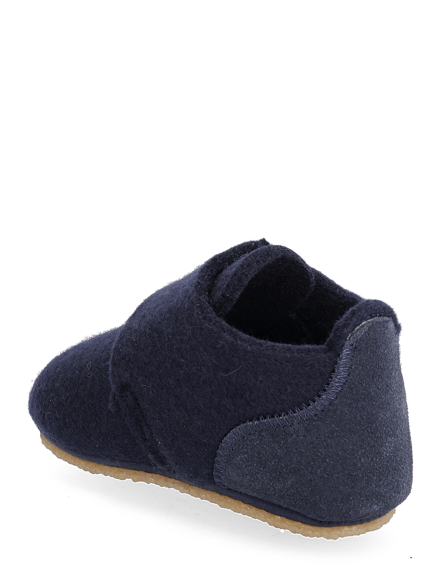 Wheat - Marlin Felt Home Shoe - navy - 2