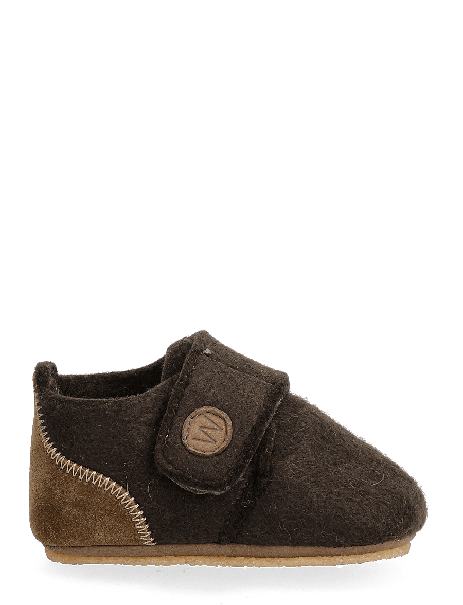 Wheat - Marlin Felt Home Shoe - olive - 1