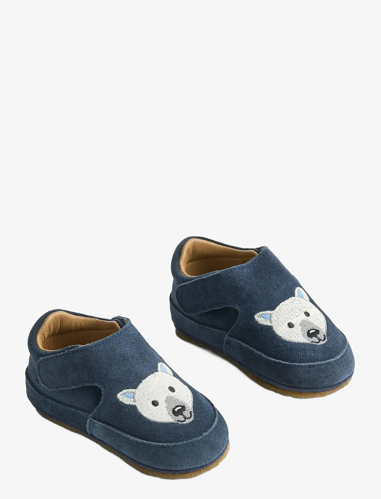 Wheat - Pixi Indoor Shoe - birthday gifts - dark blue - 0
