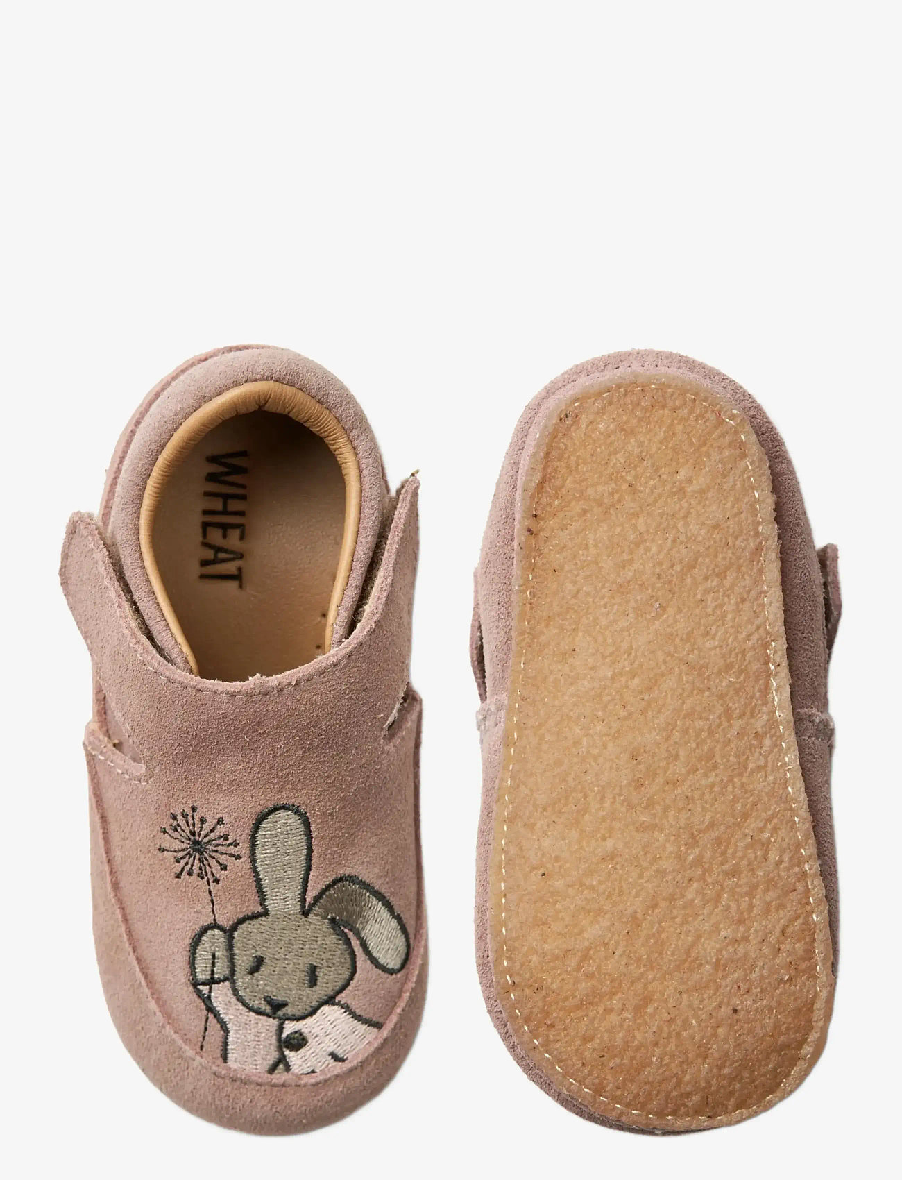 Wheat - Pixi Indoor Shoe - hjemmesko - dusty rouge - 2