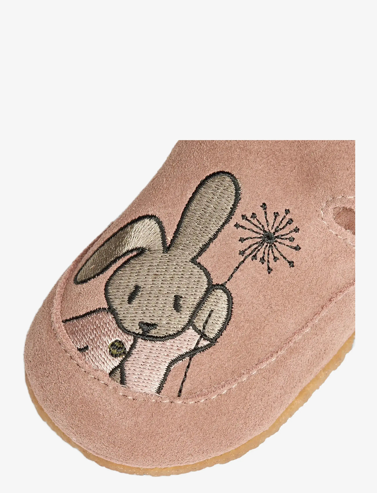 Wheat - Pixi Indoor Shoe - hjemmesko - dusty rouge - 3